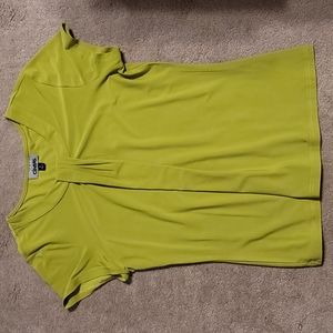Cintas Professional Blouse, Green, Size S